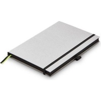 Lamy A6 Ruled Notebook - Black and Silver Photo