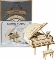 Robotime Classical 3D Wooden Puzzle - Grand Piano Photo