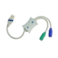 Baobab Dual PS2 to USB Converter Cable Photo
