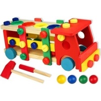 No Brand Montessori Educational Toy and Wooden Assembly Car Photo