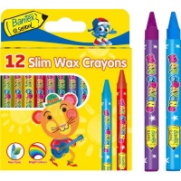 Bantex @School Standard Slim Colouring Wax Crayons Photo