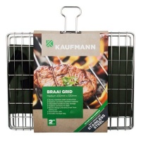 Kaufmann Adjustable Stainless Steel Box Braai Grid Photo