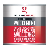 Glue Devil High Pressure PVC Weld Bulk Pack of 2 Photo