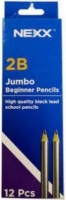 Nexx Jumbo Triangular Pencils - 2B Photo
