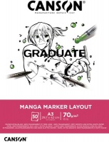 Canson A3 Graduate Manga Marker Layout Pad - 70g Photo