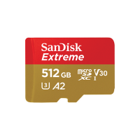 SanDisk Extreme microSD UHS I Card 512GB Photo