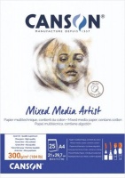 Canson A4 Mixed Media Artist Pad - 300gsm - with Cotton Photo