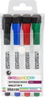 Collosso Whiteboard Markers with Magnetic Cap - Fine Bullet Point Photo