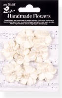 Little Birdie Frona Paper Flowers - Ivory Pearl Photo