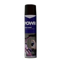 POWR Heat Resistant Spray Paint Black 300ml Photo