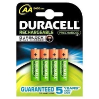 Duracell Rechargeable Precharged AA Batteries with Duralock Photo