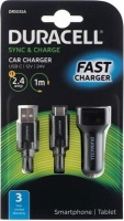 Duracell Car Charger with USB-A to USB-C Cable Photo