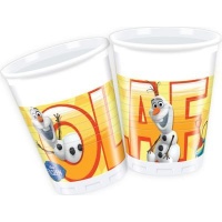 Procos Olaf Summer 8 Plastic Cups Photo