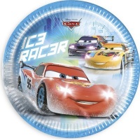 Procos Disney Cars Ice Racer 8 Paper Plates Photo