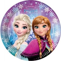 Procos Disney Frozen Northern Lights - 8 Paper Plates Photo