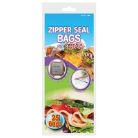 Sandwich Publications Sandwich Bag Zipper Seal Pack of 25 3 Pack Photo