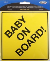 MOTOquip Baby On Board Sticker Photo