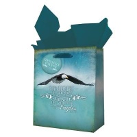 Christian Art Gifts Inc On Wings Like Eagles - Is 40:31 Small Gift Bag Photo