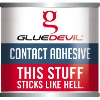 Glue Devil Contact Adhesive Photo