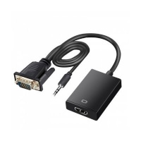 Baobab VGA Audio To HDMI 20CM Cable Adaptor With AC Adaptor Combo Photo