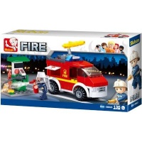 Sluban Fire - Small Fire Truck and Oil Photo