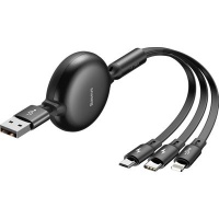 Baseus 3.5A 3-in-1 Octopus USB-A 2.0 to Lightning/Micro/Type-C-B Photo