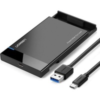 Ugreen 50743 storage drive enclosure 2.5" HDD Black USB C SATA 3 Hard Drive Enclosure Photo