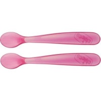 Chicco Soft Silicone Spoon Bi-Pack Photo