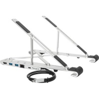 Targus AWU100005GL notebook stand 39.6 cm Silver Portable Stand with Integrated Dock Photo