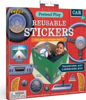 eeBoo Car Pretend Play Stickers Photo