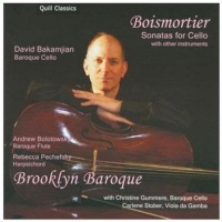 Quill Classics Boismortier:sonatas For Cello CD Photo