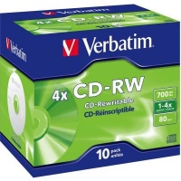 Verbatim CD-RW 4x in Jewel Case Photo