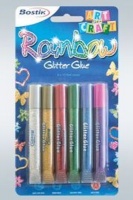 Bostik Rainbow Glitter Glue Set Photo