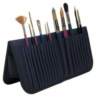 Mapac Brush Easel Case 21 Brush Pockets Hook and Loop Closure 40x38cm When Open Photo