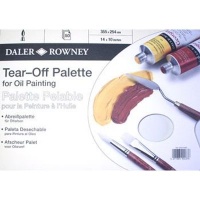 Daler Rowney Yellow Parchment Tear off Palette - 50 Sheets Photo