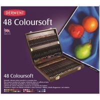 Derwent Coloursoft 48" Wooden Box Photo