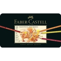Faber Castell Polychromos Pencil - Metal Tin Set of 120 Photo