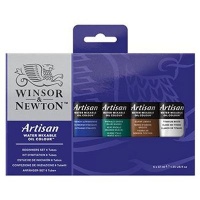 Winsor Newton Winsor & Newton Artisan - Watermixable Oil Colour - Beginners Set - 6x37ml Photo