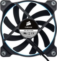 Corsair AF120 Performance Fan with White/Blue/Red Colour Rings and Rubber Corners for Noise Reduction Photo