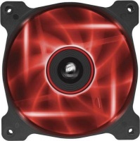 Corsair AF120 Quiet Fan with Red LED and Rubber Corners for Noise Reduction Photo