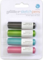 Silhouette CAMEO Sketch Pen Glitter Pack - 4 Colours Photo