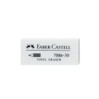 Faber Castell White Vinyl Eraser 7086-30 Photo