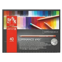 Caran Dache Caran d'Ache Luminance 6901 - Colour Pencil - Set of 40 Photo