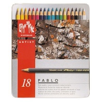 Caran Dache Caran d'Ache Pablo Coloured Pencil - Set of 18 Photo