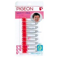 Pigeon K882 9-Piece Assorted Safety Pins Photo