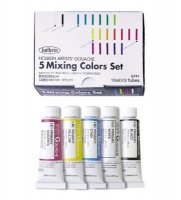 Holbein Artists' - Gouache Paint - 15ml - Primary Set of 5 Photo