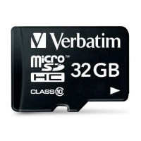 Verbatim microSDHC Memory Card with Adapter Photo