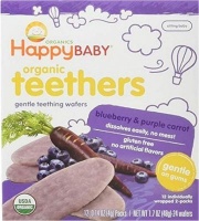 Happy Baby Organic Teethers - Blueberry & Purple Carrot Photo