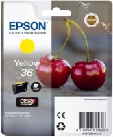 Epson 36 Original Yellow 1 pieces Singlepack Claria Home Ink Photo