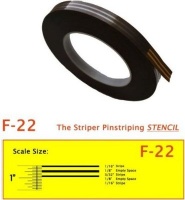 Finesse Press Finesse Striping Stencil Tape F-22 Photo